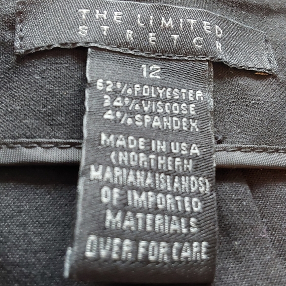 The Limited Stretch Black Midi Skirt With Abstract Lines Pattern - Picture 12 of 12